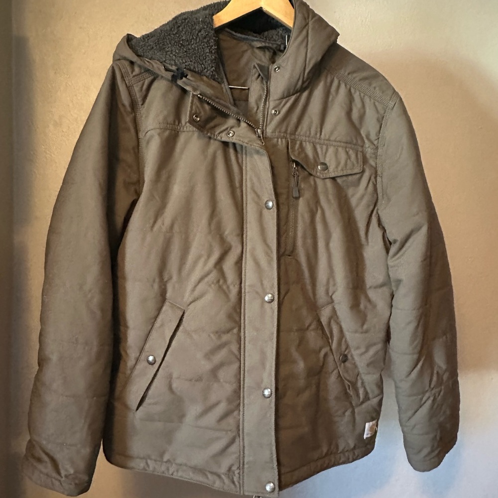 Carhartt Olive Waterproof Jacket